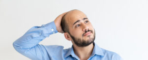 tired manager thinking over