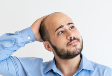 tired manager thinking over